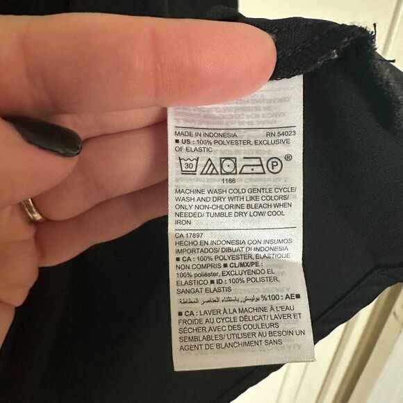 Old Navy Black Midi Dress - Picture 4 of 6